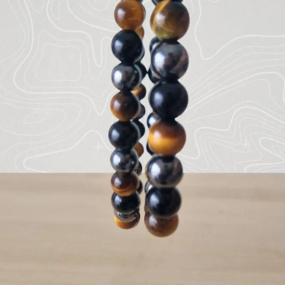 bracelet triple protection  6 ou 8mm