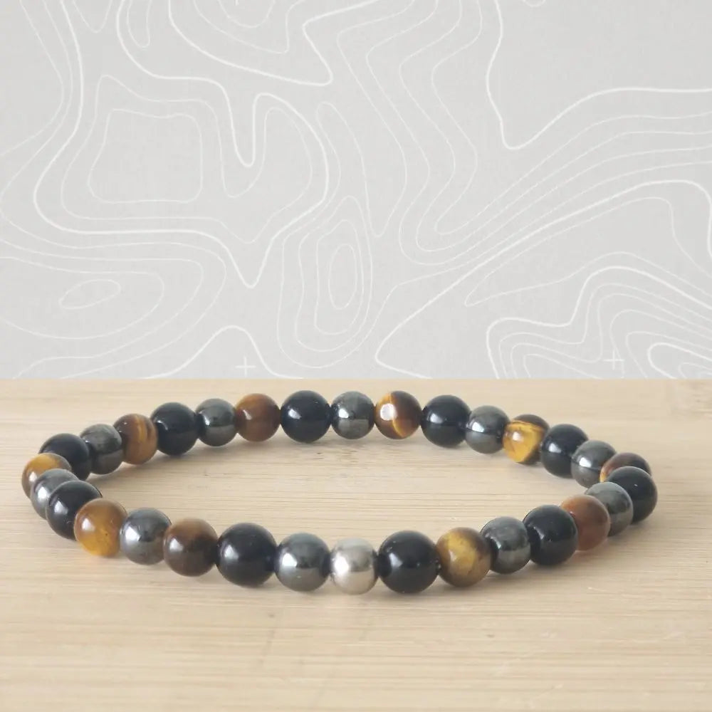 bracelet triple protection  6mm