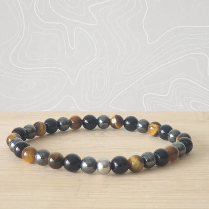 bracelet triple protection  6mm