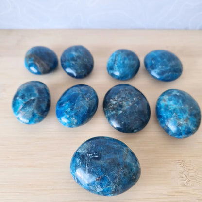 Galet Apatite Bleue