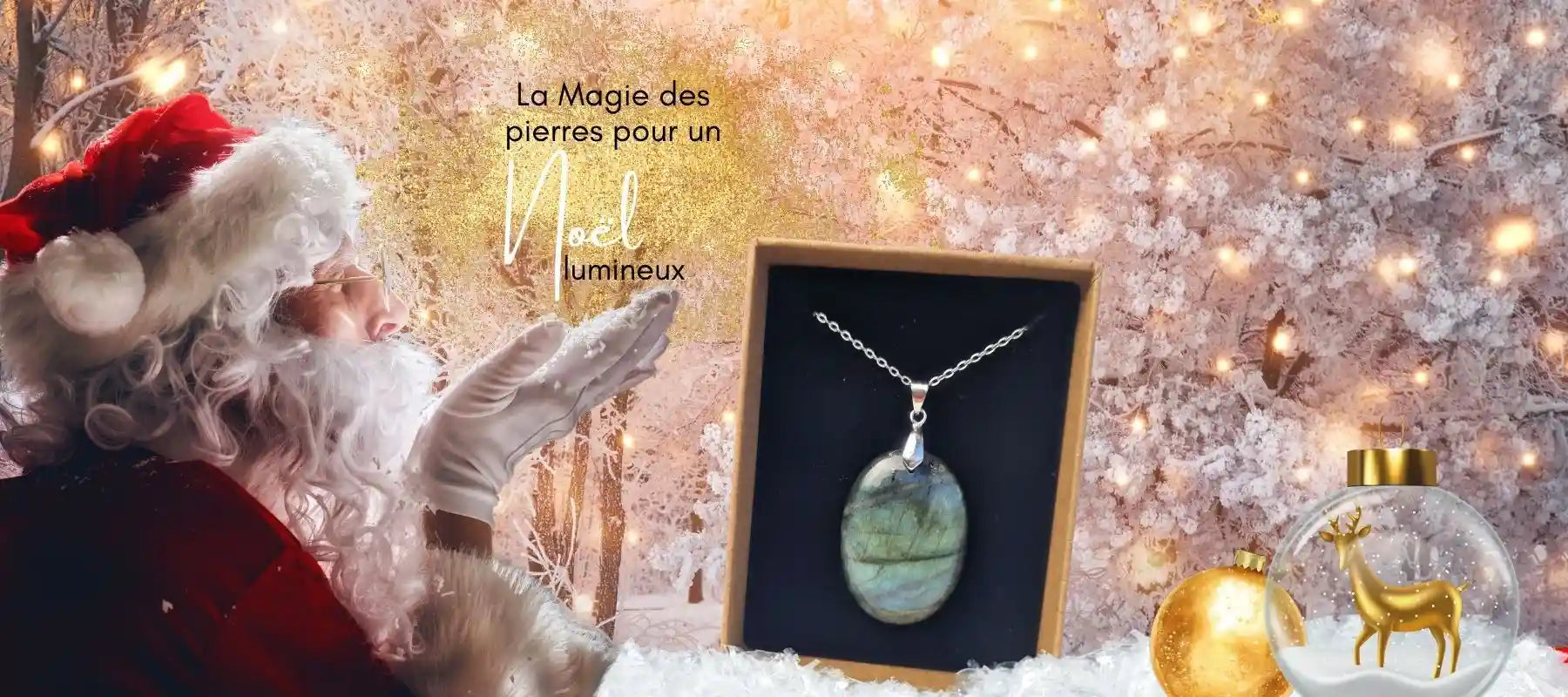 Myrielle Lithothérapie, bijoux et pierres naturelles , la magie des pierres pour un noel lumineux