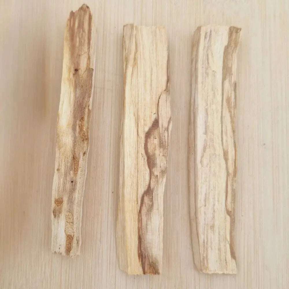 lot de 3 bâtons Palo Santo naturel Pérou 