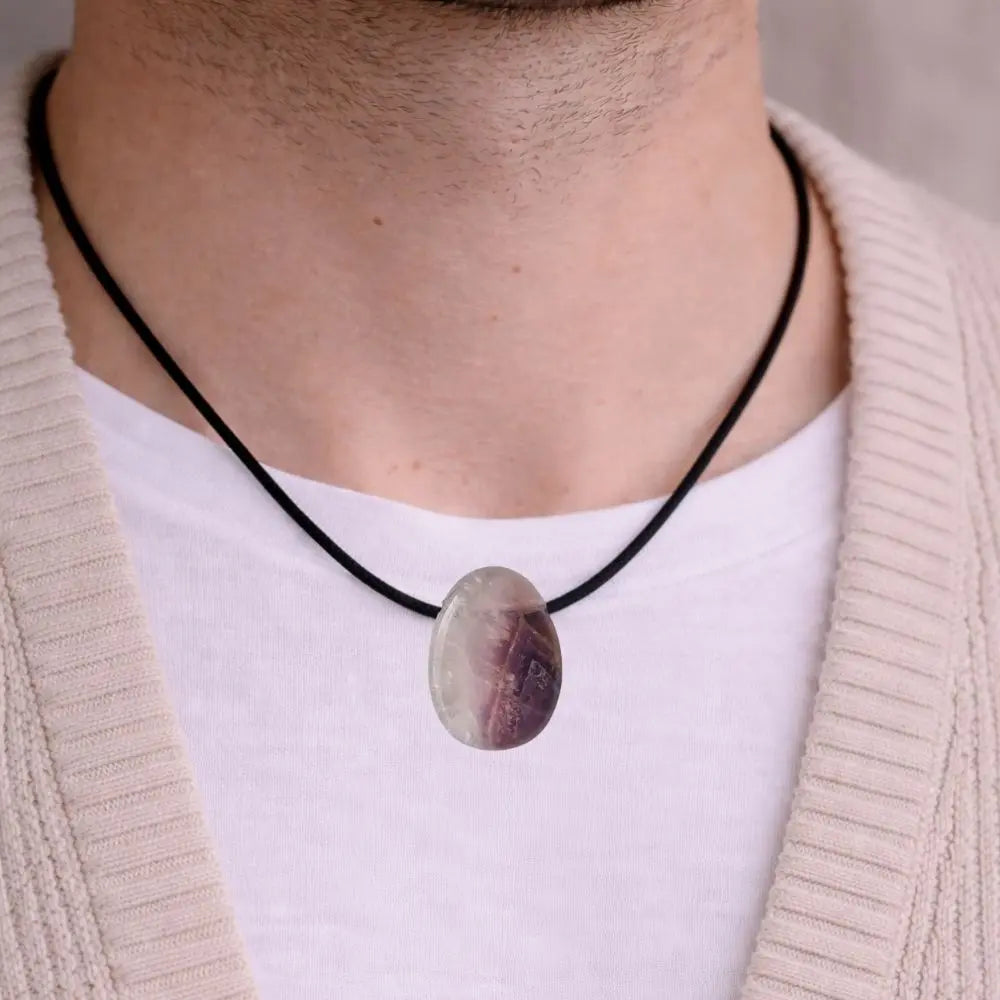 Pendentif Pierre Améthyste - Paix Intérieure & Sérénité