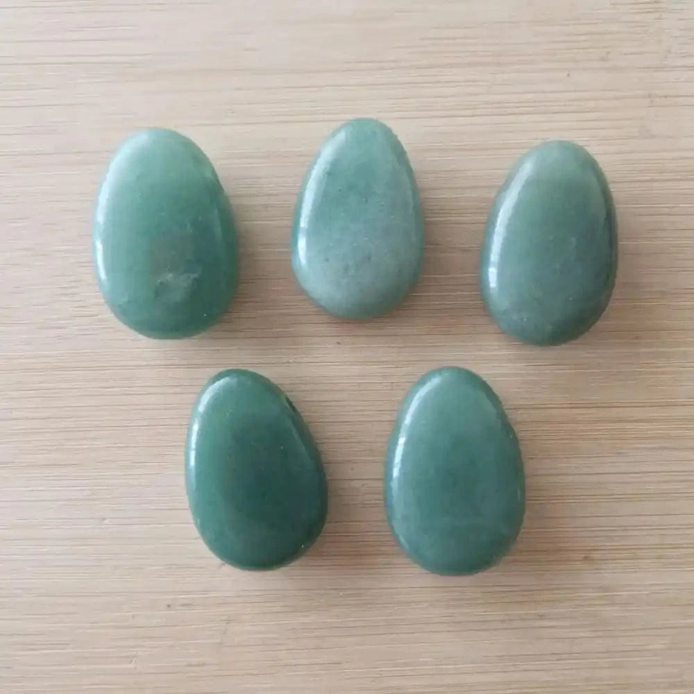 Pendentif Aventurine Verte - pierre percée   