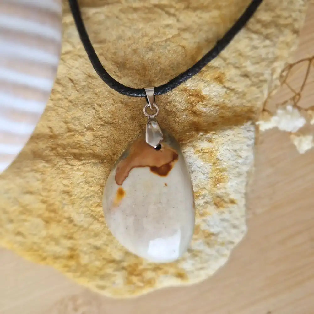 pendentif jaspe polychrome n°3
