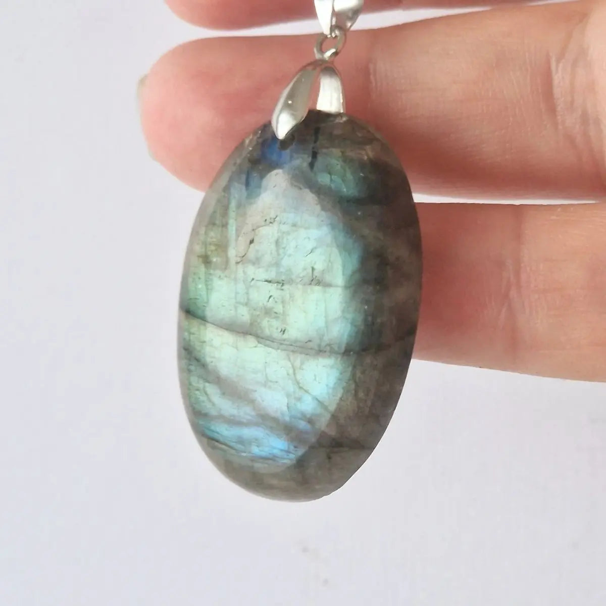 Pendentif Cabochon Labradorite