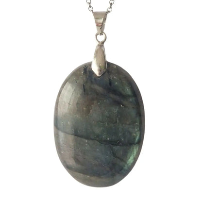 pendentif labradorite verte
