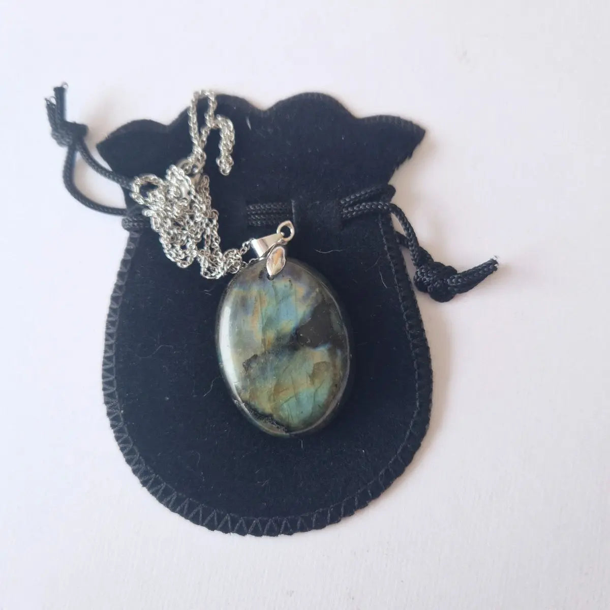 Pendentif Cabochon Labradorite