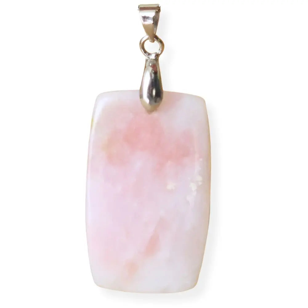 Pendentif opale rose des andes n 2
