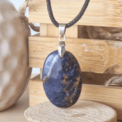 Pendentif cabochon Sodalite   