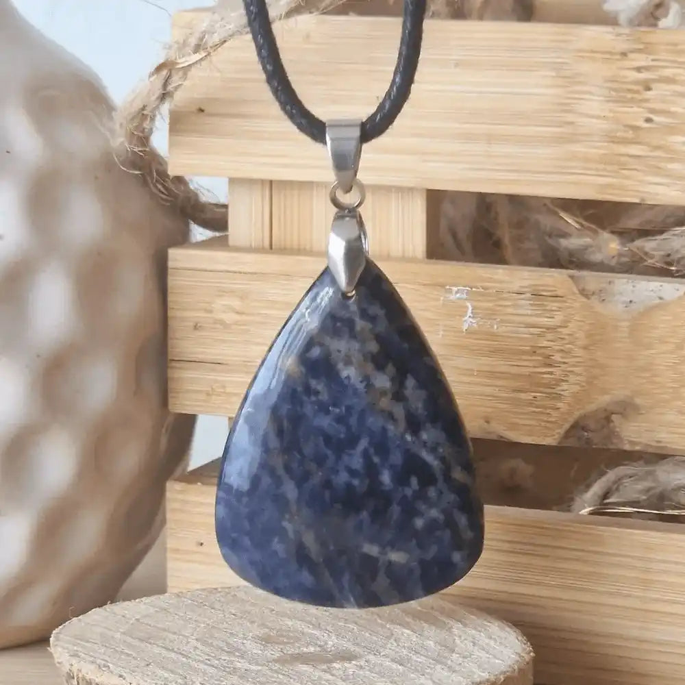 Pendentif cabochon Sodalite   