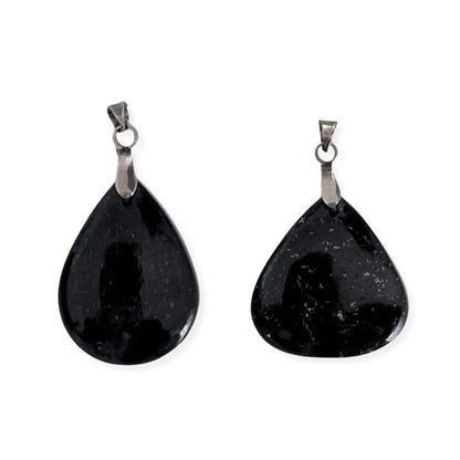 Pendentif Tourmaline Noire – Protection Énergétique & Ancrage
