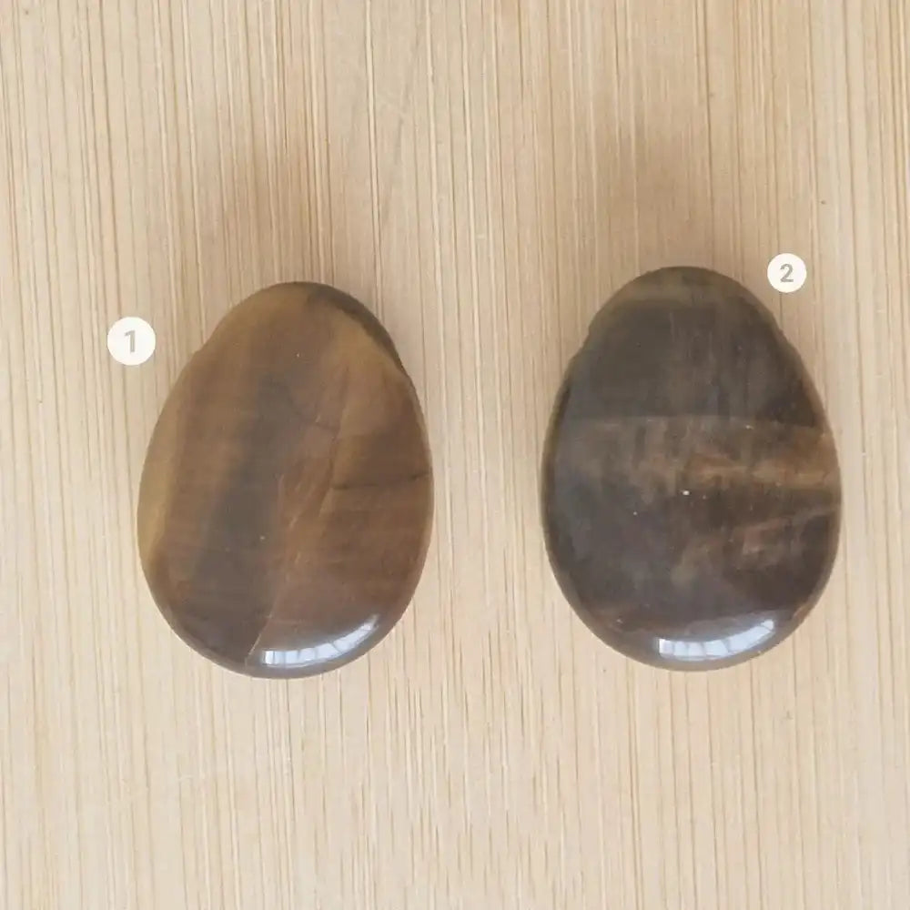 Pendentif Œil de tigre qualité A - pierre percée   