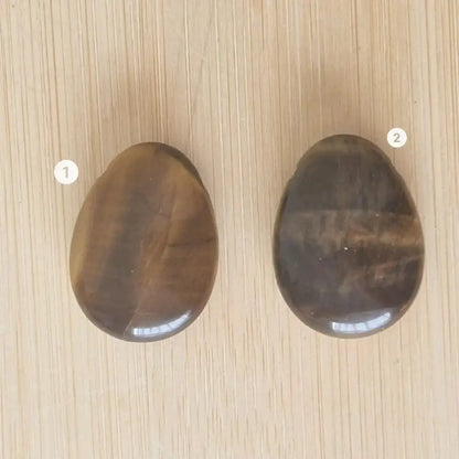 Pendentif Œil de tigre qualité A - pierre percée   