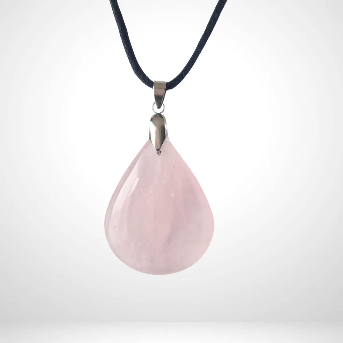 Pendentif Quartz Rose - Forme goutte MyRielle - Création