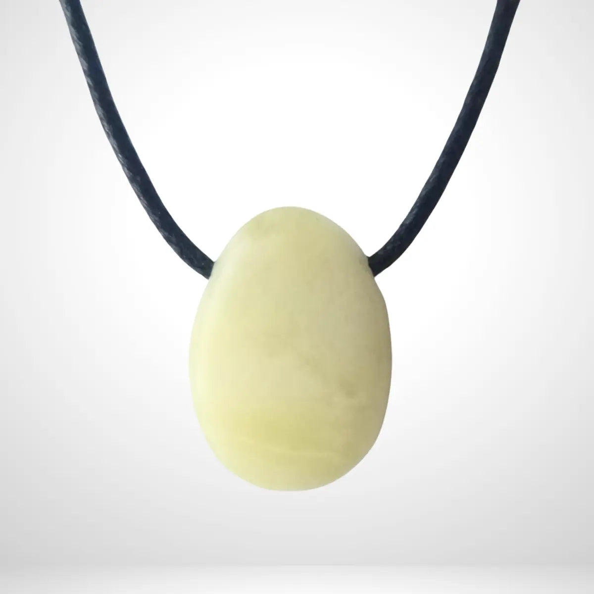 Pendentif Jade jaune qualité A - pierre percée MyRielle - Lithothérapie