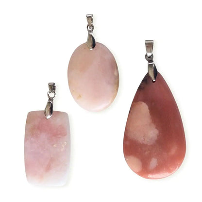 Pendentif Opale Rose – Amour & Guérison
