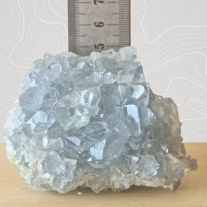 pierre Célestine mesure- 5 x6 cm