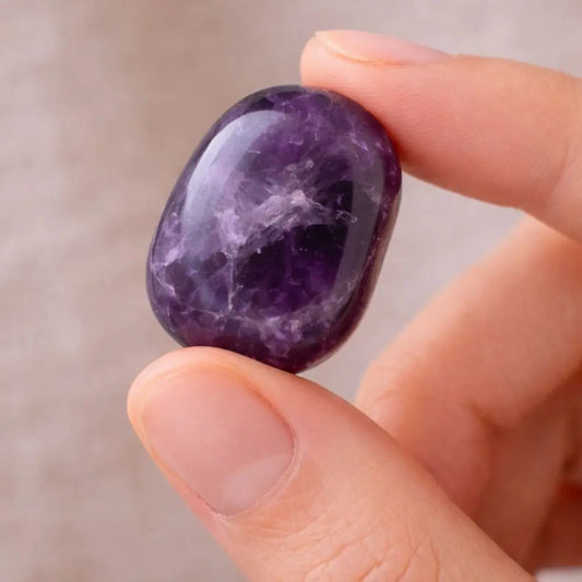 Pierre Roulée Améthyste Brésil - Paix intérieure