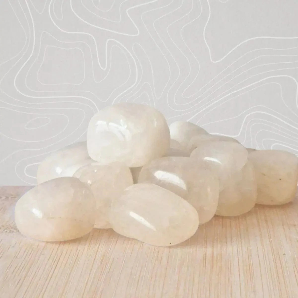 Pierre roulée jade blanc, apaisement du mental pour un état relaxant