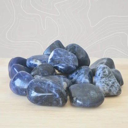 pierre roulée sodalite qualité AA Namibie