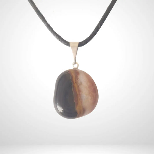 Pendentif Sardonyx AA - pierre roulée MyRielle - Création